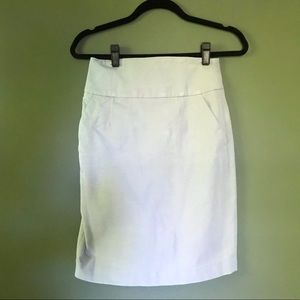 Banana Republic gray pencil skirt